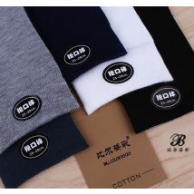 Hommes Non élastique chaussettes coton nid d'abeille lâche capote diabétique 6-11