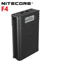 Chargeur de batterie Flexible 2 en 1 NITECORE F4 à quatre fentes avec écran LCD, gagnant d&#39;or ISPO Award
