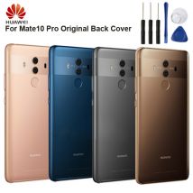 Huawei Original boîtier de couvercle de batterie arrière pour Huawei Mate 10 Pro Mate10 Pro batterie arrière étui en verre arrière