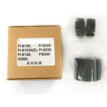 4 pièce/ensemble kit de rouleau de ramassage scanner compatible pour Fujitsu FI-6125 6225 6130Z 6230 6140 6240 ix500 pièces d'imprimante