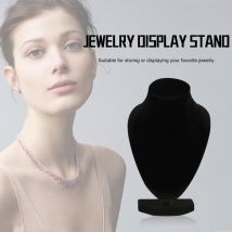 Présentoir de pendentif de bijoux de collier de Mannequin noir Durable montrent décorer l'organisateur de bijoux de Bracelet