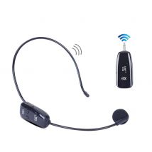 Micro casque micro sans fil pour amplificateur vocal haut-parleur enseignement Guide touristique