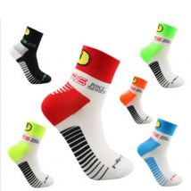 Chaussettes de cyclisme pour hommes, de , flambant neuves, chaussettes de sport pour équipe de vélo