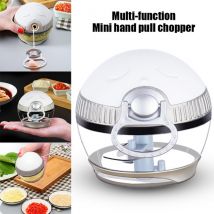 Multifonction Mini main tirer légume Cutter fruits torsion déchiqueteuse manuel hachoir à viande hachoir poche ail Cutter directe