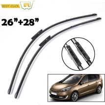 Misima pare-brise d'essuie-glace pare-brise lames pour Renault Scenic 3 /Grand Scenic 3 MK3