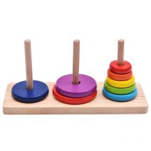 Tour enfants jouets éducatifs en bois apprentissage précoce classique mathématique Puzzle jouet pour les enfants