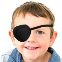 Patch pour les yeux enfant coussin en mousse souple Concave Patch pour les yeux lavable de longueur réglable