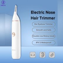 SOOCAS électrique nez tondeuse oreille sourcil rasage Mini Portable épilation Machine étanche nettoyeur tondeuse de nez