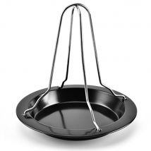 1PC cuisine extérieure BBQ outils poulet canard support support grille grille torréfaction pour BBQ côtes antiadhésive en acier au carbone griller outils