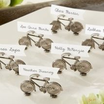 Carte Place sur vélo, décoration parfaite de mariage et de fête, porte Photo pour de mariage Antique, 12 pièces