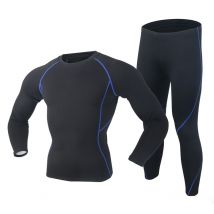 hiver hommes sous-vêtement thermique ensemble Polartec élastique velours longs Johns épais Thermo sous-vêtements respirant collants 3XL