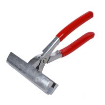 Tige rouge de pince d'étirement de toile d'alliage d'aluminium avec le ressort