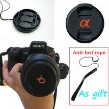 Capuchon d'objectif de caméra anti-poussière 67mm pour sony A7R2 A7m2 A7 A7R Zeiss FE 24-70mm/f 4 ABS plastique étanchéité alpha anti-perte corde