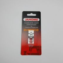 Point de couverture transparent, pied #795818107, pour Machine Janome 1000Cpx 2000Cpx Coverpro