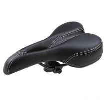 Selle de vélo souple siège de VTT confortable selle vtt route montagne Sports coussin cyclisme siège coussin noir