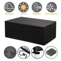 Housse de protection anti-poussière pour meubles en rotin, housse de protection pour Table, chaise, canapé, tissu Oxford, imperméable à la pluie, pour Patio de jardin