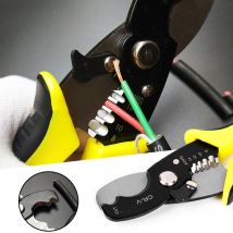 Pince à dénuder automatique pince à dénuder pince à sertir Durable outil de sertissage multifonction 8/12/14/16 AWG pince à fil