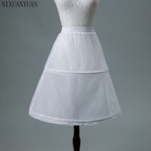 Robe longue à fleurs pour filles, 2 créoles, blanc, ligne A, jupon de Ballet pour enfants, jupe Crinoline, sous-jupe pour filles,