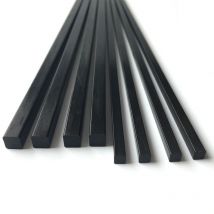 Tige de liaison renforcée pour avion RC | 5 pièces, barre carrée en Fiber de carbone, tige de liaison pour modèle d'avion RC longueur 200mm