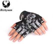 Gants de Sport pour enfants, mitaines antidérapantes, imprimé loup, pour garçons et filles de 6 à 12 ans,
