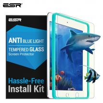 Protection d'écran ESR pour iPad Air Air 2 9.7 pouces iPad Pro verre trempé Anti-rayons bleus avec applicateur gratuit pour iPad verre