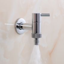 Mural Eau Froide uniquement Blanchisserie Robinet Vadrouille Piscine Robinet Finition Chromée