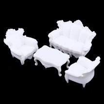 Lot de 1:20 canapé européen modèles meubles bâtiment parc jardin accessoires