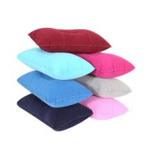 Coussin d'air gonflable Double face | Oreiller Portable, coussin d'air pour voyage, Camp plage, voiture, avion, hôtel, lit repose-tête