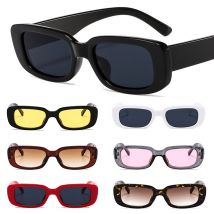 Vintage lunettes de soleil femmes concepteur rétro lunettes de soleil Rectangle lunettes femme lunettes