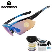 ROCKBROS polarisé randonnée lunettes de soleil lunettes coupe-vent lunettes de sport de pêche hommes femmes cyclisme vélo vélo lunettes