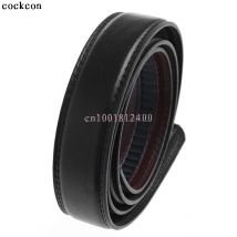 Ceinture en Faux cuir pour hommes, remplacement automatique de la ceinture sans boucle