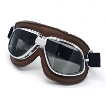 Mooreaxe – lunettes de moto rétro, lunettes de casque de pilote, lunettes de mascarade Vintage, cyclisme, ski, lunettes de soleil pour femmes et hommes