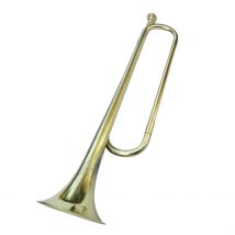 Trompette de clairon, Bugle matériel en laiton pour orchestre débutant de cavalerie de bande d'école