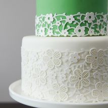 Fleur dentelle mat gâteau décoration outils alimentaire sûr Silicone moule mariage Fondant gâteau moule sucre fleur pétale pâte