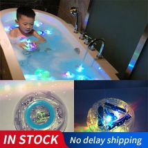 Lampe fontaine submergée, alimentée par batterie, éclairage à flotteur, idéal pour une piscine, idéal pour une baignoire ou un Spa, modèle lumière LED