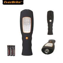 Everbrite-lampe de travail à 25 LED, lampe d'extérieur Portable d'urgence avec crochet, lampe de poche LED