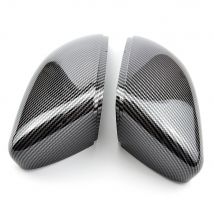 Housse de protection miroir pour Volkswagen, pour VW Golf MK6 R20 Touran, Golf GTI 6, Golf 6 R Wing, 2 pièces