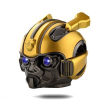 Bumblebee – mini haut-parleurs sans fil Bluetooth, caisson de basses, stéréo, transformateurs, lumière clignotante LED, boombox, Bluetooth, pour FM, Mp3, TF