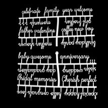 Ensemble de lettres en carton 194 chiffres caractères spéciaux mots pour feutre signes de Message modifiables et panneaux d'affichage