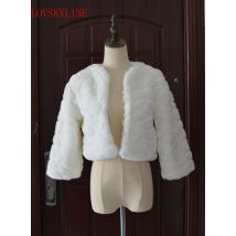 Hiver mariée fourrure enveloppes mariage boléro veste pas cher mariée châle Capes grande taille boléro fausse fourrure châles veste de mariage