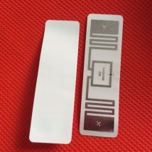 Étiquettes en papier enduit passif RFID uhf étiquettes électroniques imprimées autocollants en papier RF
