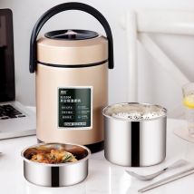 Boîte à déjeuner d'acier inoxydable de vide d'isolation de 12 heures pour le travailleur de bureau d'enfants