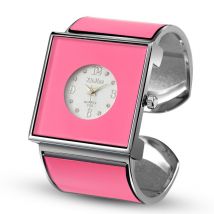 Montre Bracelet pour femmes, grand cadran, tendance
