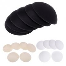Coussinets de soutien-gorge en mousse éponge pour femmes, coussinet de poitrine pour maillot de bain, 9 paires