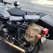 Sac de moto en toile pour moto | Sac de selle pour siège arrière, Kit de selle à bandoulière, sacoche de selle en toile pour moto,