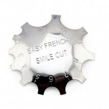 Coupe-ongles à bord de ligne française facile, outil de manucure, Nail Art, forme de sourire, TMB01 #