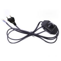 Gradateur interrupteur prise ue câble lumière modulateur lampe ligne gradateur contrôleur pour lampe de Table électricité fil AC110V 220V 1.8M