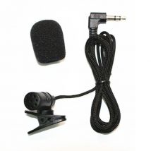 Collier micros téléphone Microphone 3.5mm Jack mains libres revers Mini micro filaire