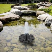 Pompe fontaine solaire d'extérieur | Fontaine solaire pour jardin, piscine