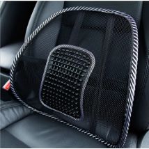 Dispositif de traction lombaire, Massage du dos en tissu maillé, coussin de siège de voiture, soutien lombaire de la taille, oreiller respirant